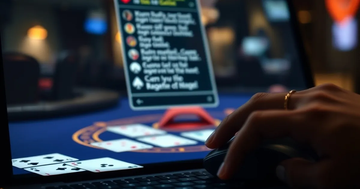 Live Dealer Chat Hides Card Values, 33% Play the Wrong Hand