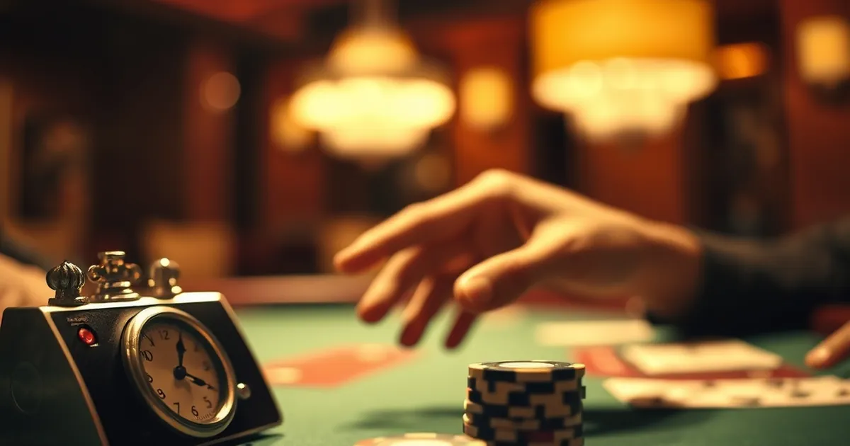 Poker Time Banks Expire 2.4s Before the River Bet