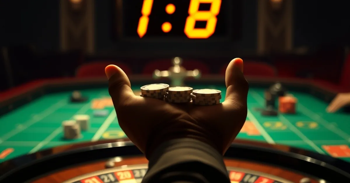 Roulette Rebuy Decisions Halve Under 1.2-Second Countdowns