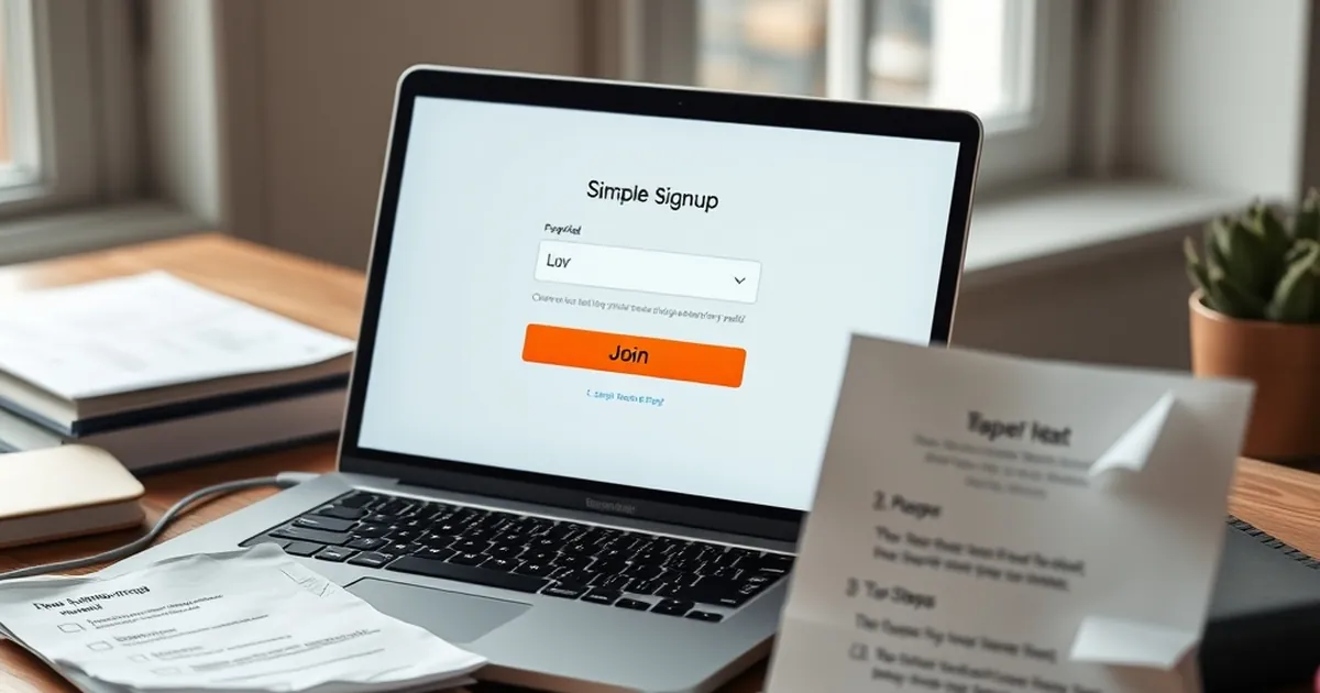 Signup Forms Beat Multi-Step Wizards at 4 Micro-Decisions