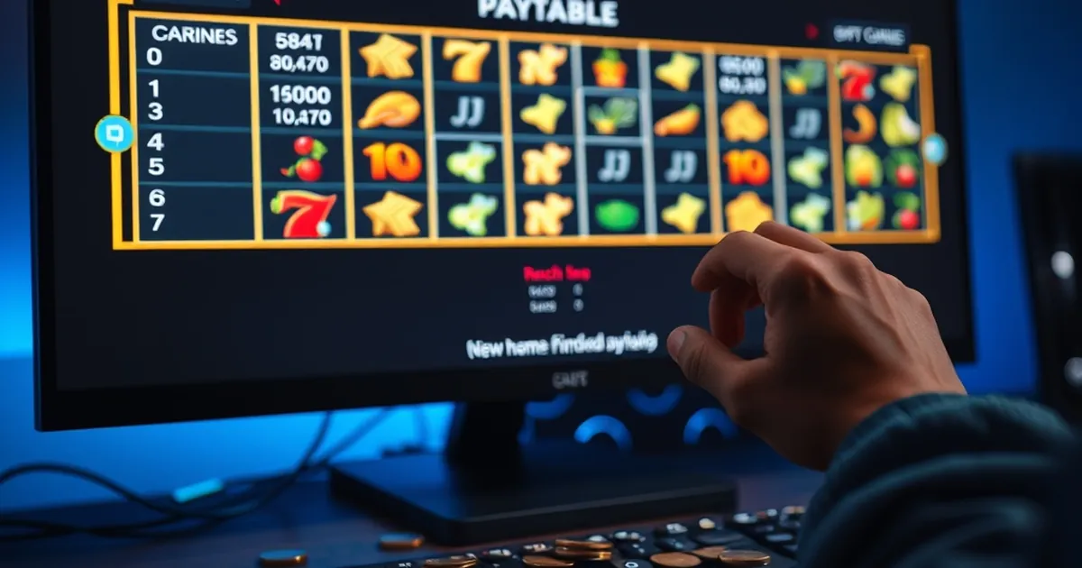 Slot Paytable Symbols Reorder 2 Rows After Currency Switch
