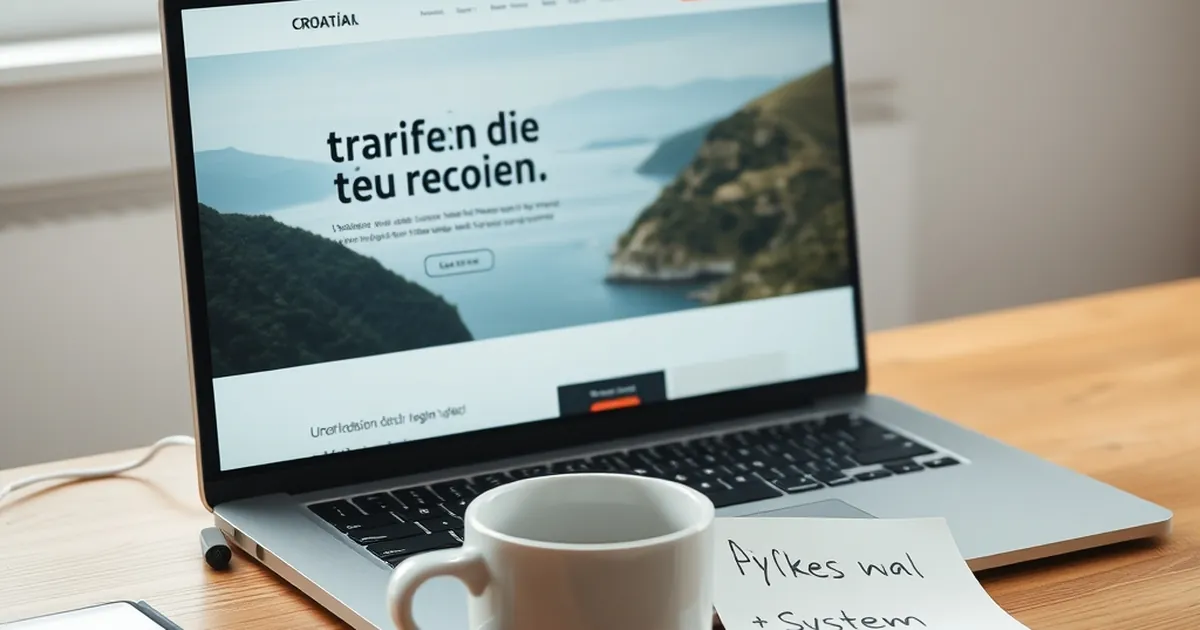 Why I Replaced Third-Party Fonts with System Fonts for Croatian Sites