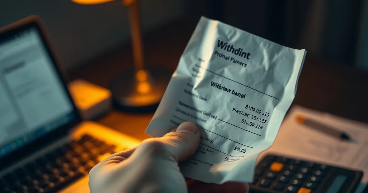 Withdrawal Receipt Hides Fee Line, 40% of Croats Re-Request It